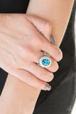 Paparazzi "Fiercely Flawless" Blue Ring Paparazzi Jewelry