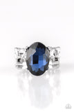 Paparazzi "Shine Bright Like a Diamond" Blue EXCLUSIVE Ring Paparazzi Jewelry