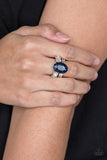 Paparazzi "Shine Bright Like a Diamond" Blue EXCLUSIVE Ring Paparazzi Jewelry