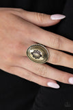 Paparazzi "Down And Outback" Brass Ring Paparazzi Jewelry