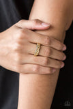 Paparazzi VINTAGE VAULT "Unstoppable Shine" Gold Ring Paparazzi Jewelry