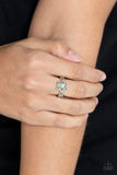 Paparazzi VINTAGE VAULT "Vibrant Vibes" Green Ring Paparazzi Jewelry