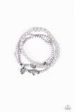Paparazzi "Really Romantic" Silver Bracelet Paparazzi Jewelry