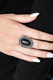 Paparazzi "Desert Heat" Black Ring Paparazzi Jewelry