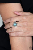 Paparazzi "Mineral Minimalist" Blue Ring Paparazzi Jewelry