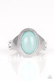 Paparazzi "Mystically Malibu" Blue Ring Paparazzi Jewelry