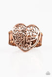 Paparazzi "Meet Your MATCHMAKER" Copper Ring Paparazzi Jewelry
