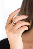 Paparazzi "Pageant Wave" Copper Ring Paparazzi Jewelry