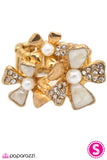 Paparazzi "Poetic Petals" Gold Ring Paparazzi Jewelry