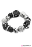 Paparazzi "Divinely Deco" Black Bracelet Paparazzi Jewelry