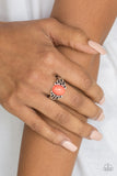 Paparazzi "Princess Problems" Orange Ring Paparazzi Jewelry