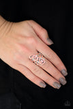 Paparazzi VINTAGE VAULT "The Run-Around" Orange Ring Paparazzi Jewelry