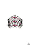 Paparazzi "Fashion Finance" Pink Ring Paparazzi Jewelry