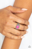 Paparazzi "Set In Stone" Pink Ring Paparazzi Jewelry