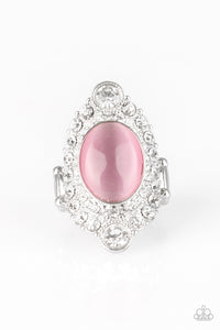 Paparazzi VINTAGE VAULT "Riviera Royalty" Pink Ring Paparazzi Jewelry