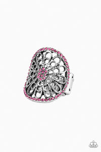 Paparazzi VINTAGE VAULT "Springtime Shimmer" Pink Ring Paparazzi Jewelry