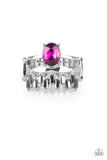 Paparazzi VINTAGE VAULT "Crowned Victor" Pink Ring Paparazzi Jewelry