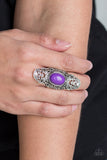 Paparazzi "Flair for the Dramatic" Purple Ring Paparazzi Jewelry