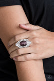 Paparazzi VINTAGE VAULT "Riviera Royalty" Purple Ring Paparazzi Jewelry