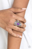 Paparazzi VINTAGE VAULT "The ZEST Of The ZEST" Purple Ring Paparazzi Jewelry