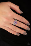 Paparazzi "Rainbow Rivera" Purple Ring Paparazzi Jewelry