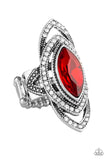 Paparazzi "Hot Off The Empress" Red Ring Paparazzi Jewelry