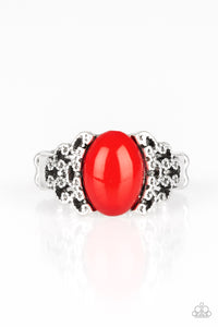 Paparazzi "Princess Problems" Red Ring Paparazzi Jewelry