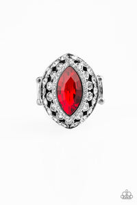 Paparazzi "Royal Radiance" Red Ring Paparazzi Jewelry