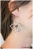 Paparazzi "What is the Story, Morning Glory?" Silver Earrings Paparazzi Jewelry