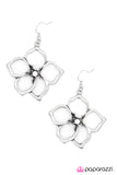 Paparazzi "What is the Story, Morning Glory?" Silver Earrings Paparazzi Jewelry