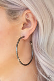 Paparazzi "Double Or Nothing" Black Earrings Paparazzi Jewelry