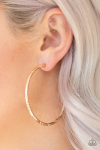 Paparazzi "A Double Take" Gold Earrings Paparazzi Jewelry