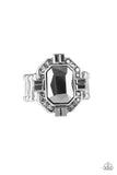 Paparazzi VINTAGE VAULT "Outta My Way!" Silver Ring Paparazzi Jewelry