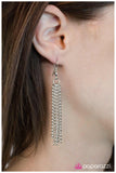 Paparazzi "The Love Connection" Silver 021XX Necklace & Earring Set Paparazzi Jewelry