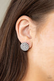 Paparazzi "Greatest Of All Time" Black Post Earrings Paparazzi Jewelry