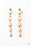 Paparazzi "Red Carpet Radiance" Gold Post Earrings Paparazzi Jewelry