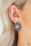 Paparazzi "Treasure Retreat" Silver Post Earrings Paparazzi Jewelry