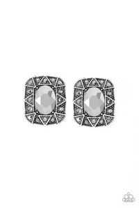 Paparazzi "Young Money" Silver Post Earrings Paparazzi Jewelry