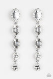 Paparazzi "Red Carpet Radiance" White Earrings Paparazzi Jewelry