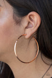 Paparazzi "5th Avenue Attitude" Copper Earrings Paparazzi Jewelry