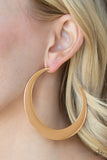 Paparazzi "Moon Beam" Gold Post Earrings Paparazzi Jewelry