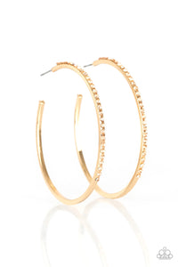 Paparazzi "Trending Twinkle" Gold Earrings Paparazzi Jewelry