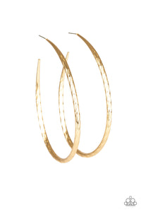 Paparazzi "Fleek All Week" Gold Earrings Paparazzi Jewelry