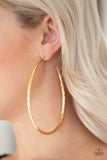 Paparazzi "Fleek All Week" Gold Earrings Paparazzi Jewelry