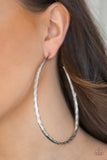 Paparazzi "Fleek All Week" Silver Earrings Paparazzi Jewelry