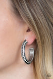 Paparazzi VINTAGE VAULT "Retro Reverberation" White Earrings Paparazzi Jewelry