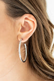 Paparazzi "Comin' Into Money!" EXCLUSIVE White Earrings Paparazzi Jewelry