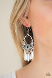 Paparazzi "Cry Me a Riviera" Black Earrings Paparazzi Jewelry