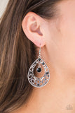 Paparazzi VINTAGE VAULT "Gotta Get That Glow" Black Earrings Paparazzi Jewelry