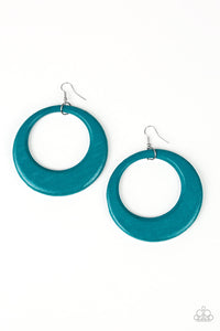 Paparazzi "Modern Malibu Barbie " Blue Earrings Paparazzi Jewelry